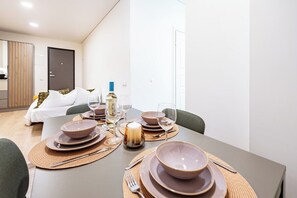 Dining - Cozy 1BR in Old Town + Parking (Vilnius)