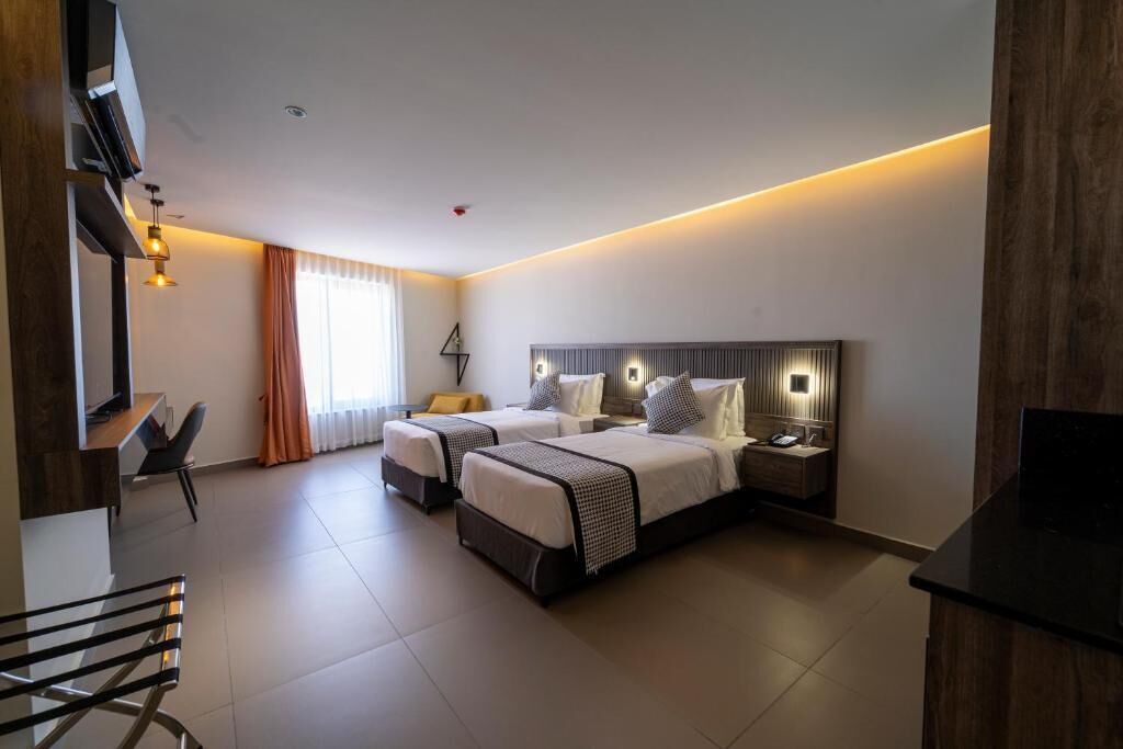 Blackout curtains, iron/ironing board, free WiFi