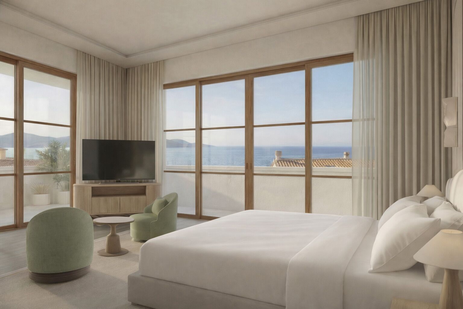 Gratis produkter i minibar, värdeförvaringsskåp på rummet och skrivbord