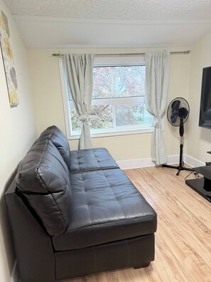 Apartment, 1 Bedroom | Living area - Cozy Duplex 2nd Floor Suite (Winnipeg)