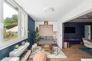 Living area - Appartement Porte de Paris avec parking (Sèvres)