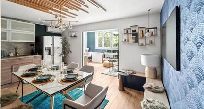 Appartement Design Porte de Paris avec parking