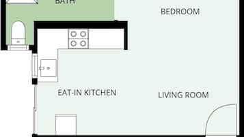 1 bedroom, Internet