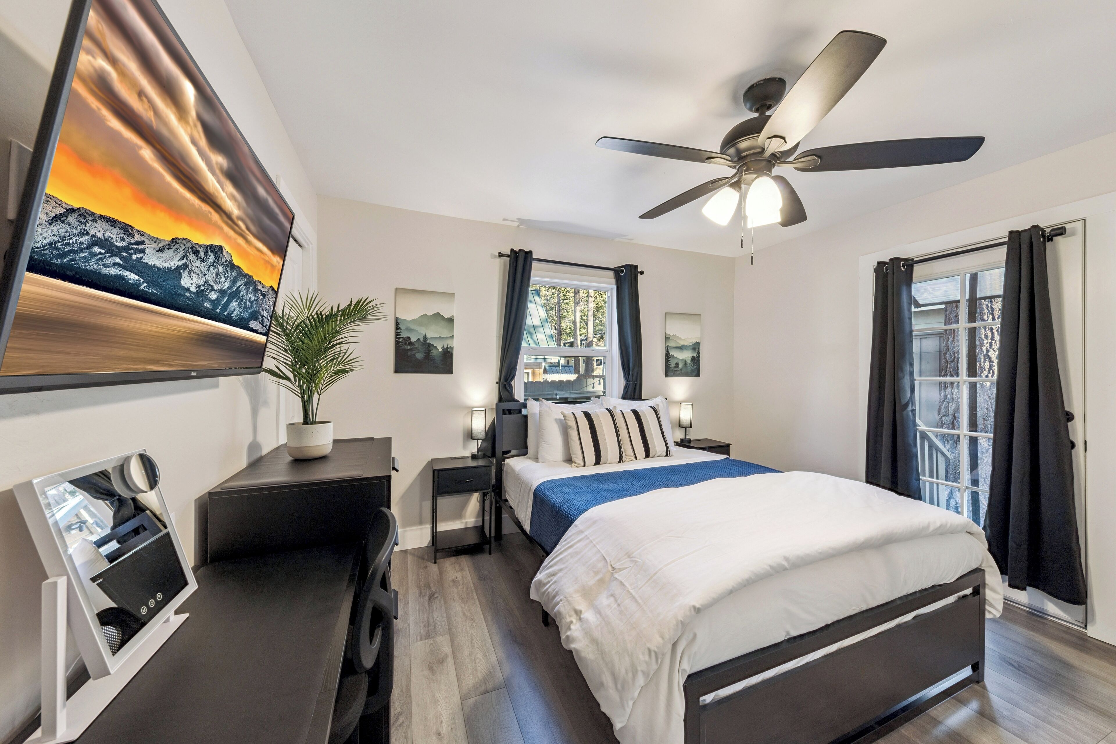 3 chambres, bureau, fer et planche à repasser, Wi-Fi gratuit