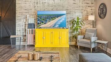 Rumah, 3 kamar tidur | Area keluarga | Smart TV dan layanan streaming