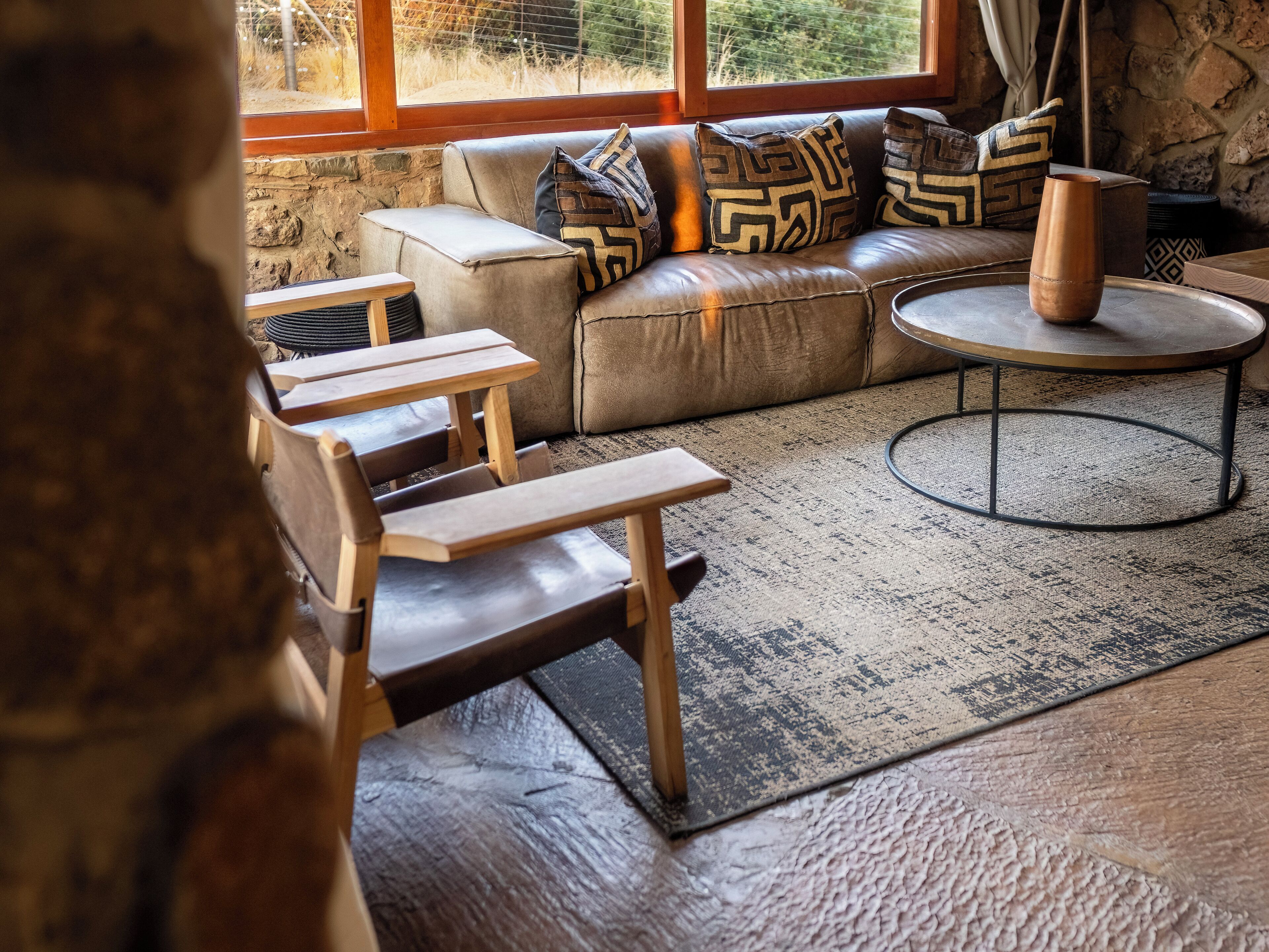 Deluxe-Doppelzimmer, Terrasse, Gartenblick | Innenbereich