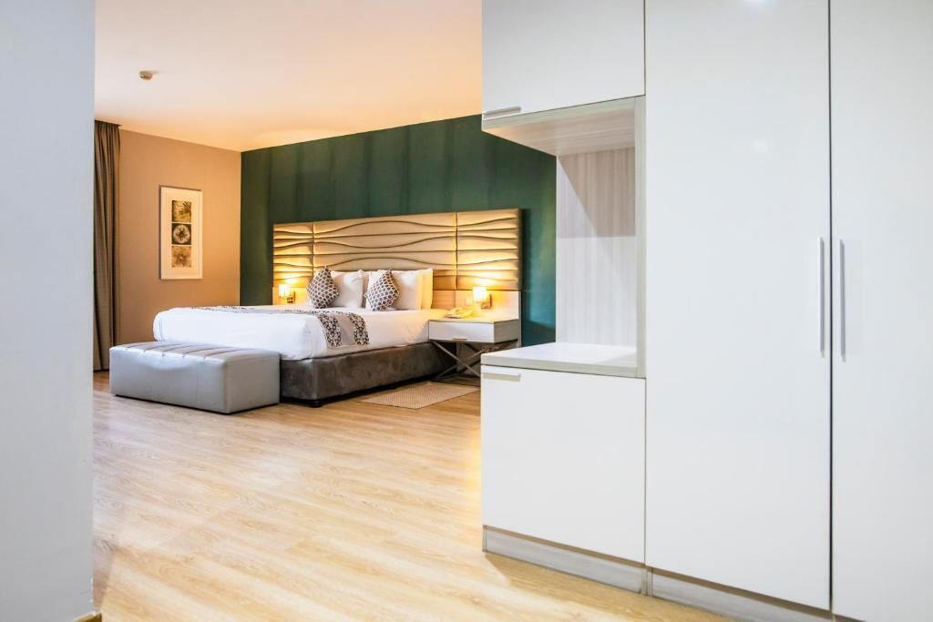 Deluxe Double or Twin Room, Balcony, Beach View | In-room safe, desk, laptop workspace, soundproofing