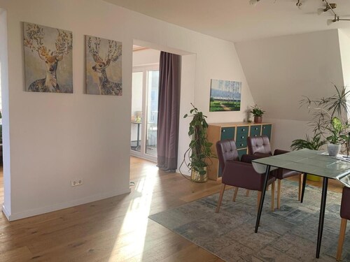 Apartment nahe Clemenshospital mit Balkon und WLAN