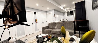 Private & Legal Basement Suite | Separate Entrance | Self Check-In