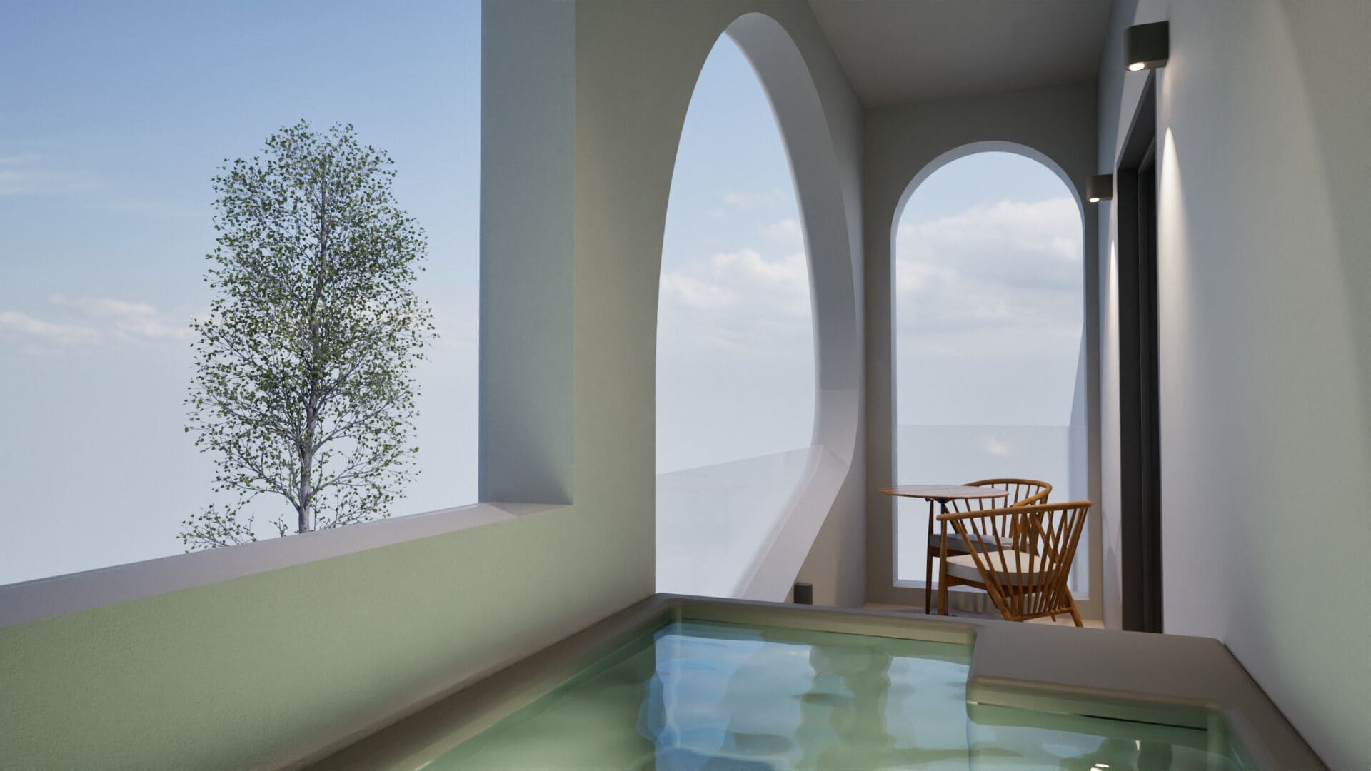 Deluxe Double or Twin Room with Hot Tub | Pool | Sæsonbestemt udendørs pool