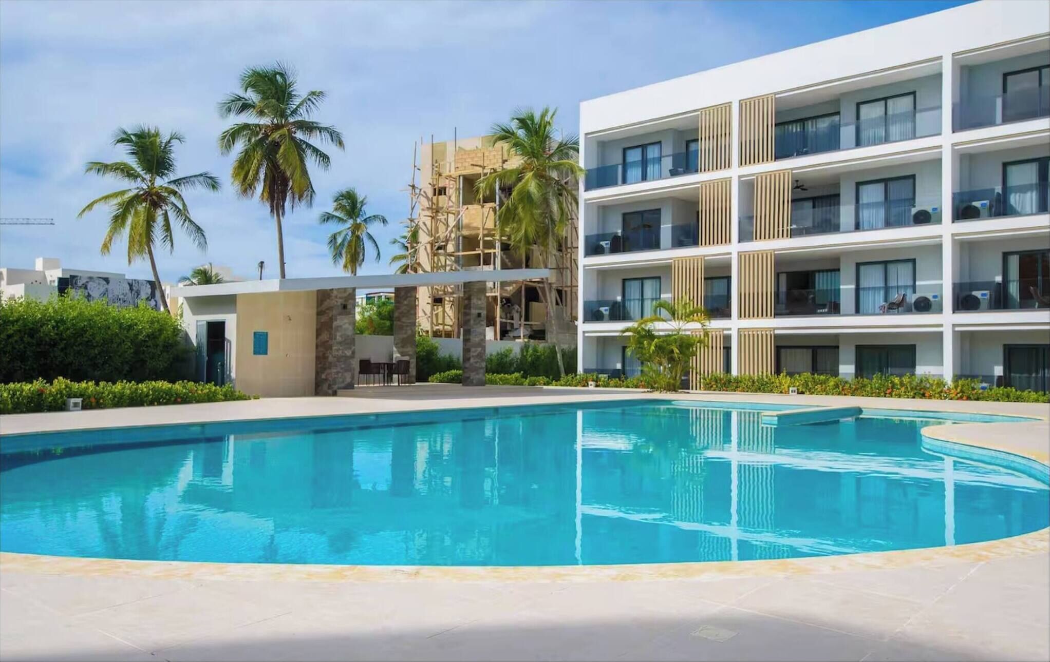 Apartment, 2 Bedrooms, Accessible, Balcony | Pool | Outdoor pool