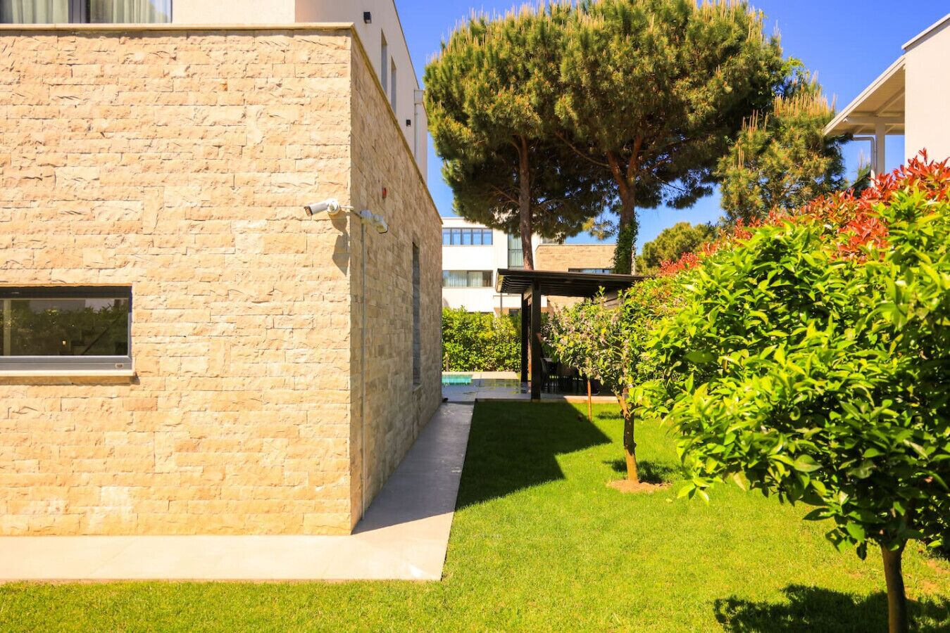 Enceinte de l’hébergement