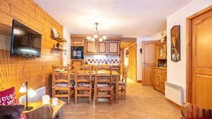 Dining - Appt cosy ski aux pieds 7-8 Pers (Morillon)