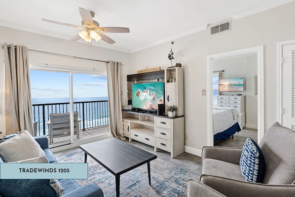 Iron/ironing board, free WiFi, bed sheets - Tradewinds 1205 by Liquid Life (Orange Beach)