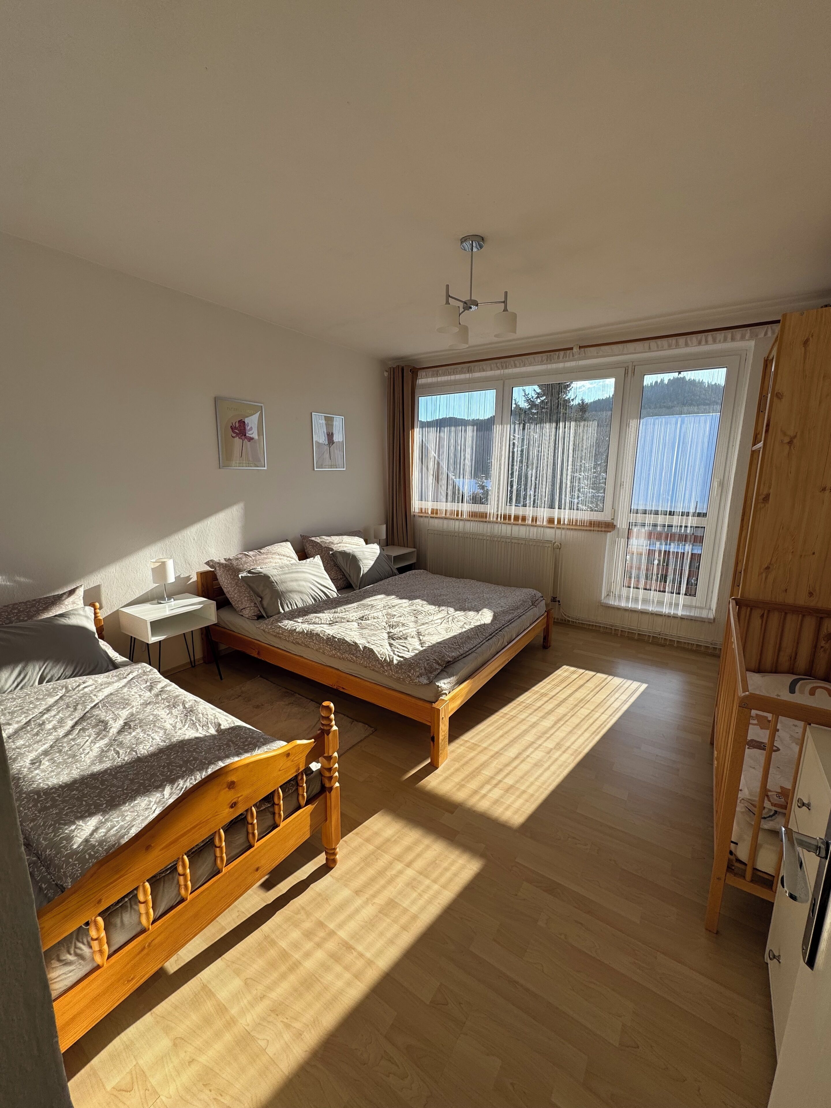 1 bedroom, WiFi, bed sheets