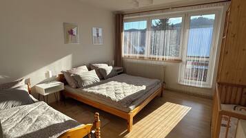 1 bedroom, WiFi, bed sheets