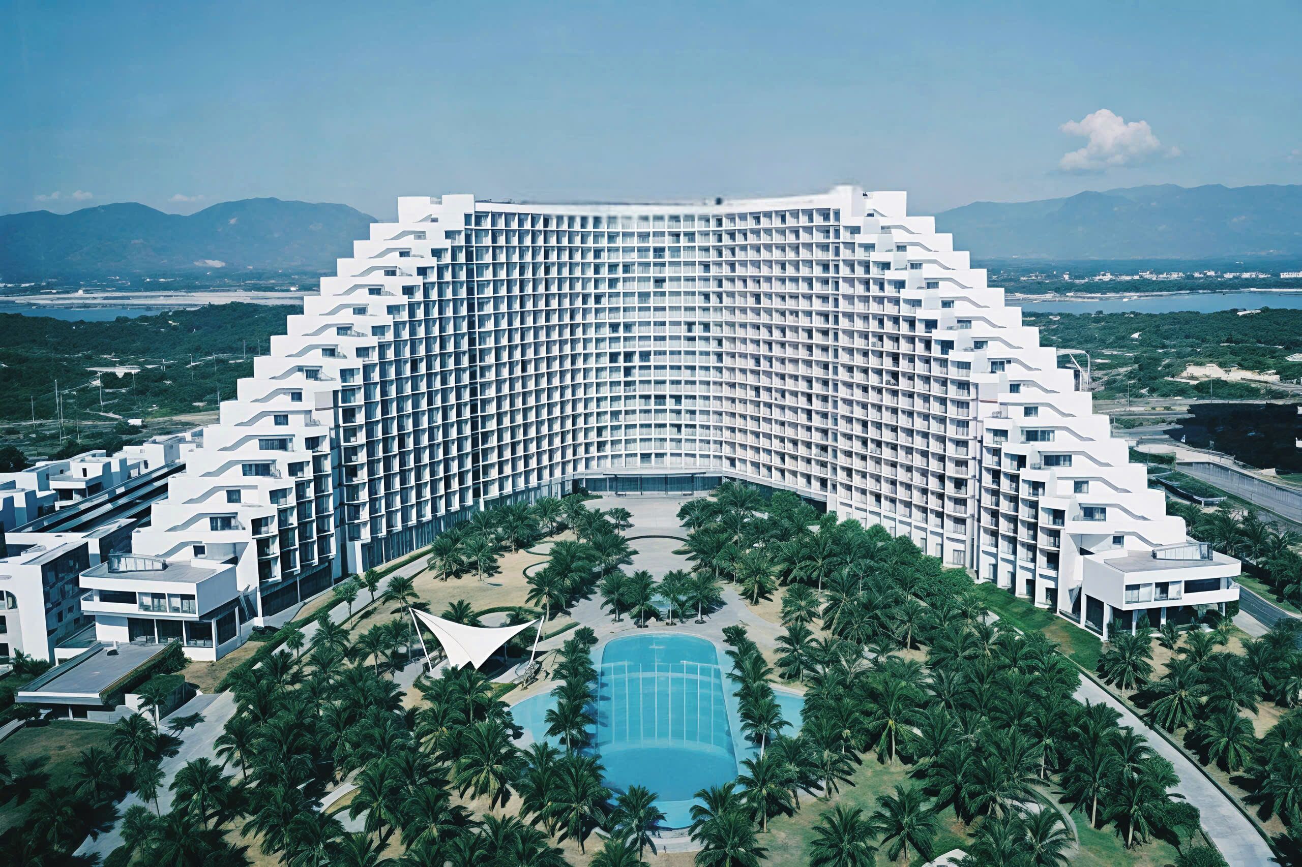 Fassade der Unterkunft