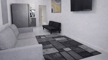 Apartment, 1 Bedroom, Balcony, Garden View | Living room