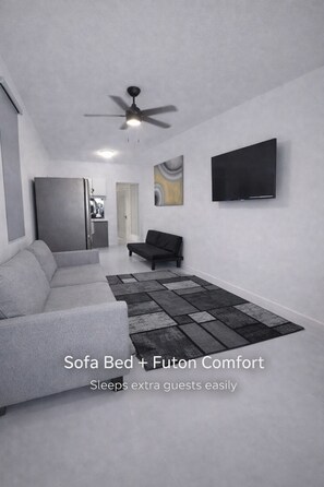 Apartment, 1 Bedroom, Balcony, Garden View | Living room - Panchitas Place Apt 1 (Fajardo)