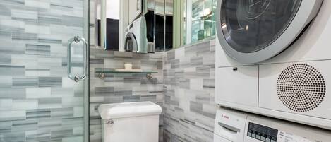 Towels, soap