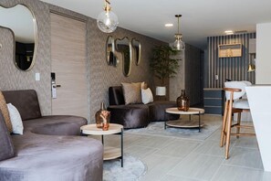 Living area - Apartments Luxury Prana (Medellín)