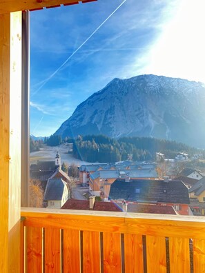 Deluxe Apartment, Balcony, Mountain View | View from room - Grimming View I  (Tauplitz)