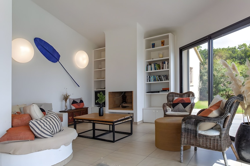 Villa "Les Hauts De Figha" Con Vista Mare, Wi-fi E Aria Condizionata - Zonza