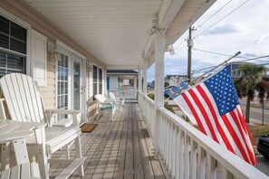 Terrace/patio - Sea Why - Hot Tub - Ocean Views - Game Room (Surf City)