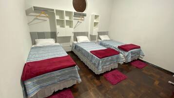 Blackout drapes, iron/ironing board, free WiFi, bed sheets