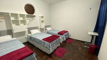 Blackout drapes, iron/ironing board, free WiFi, bed sheets