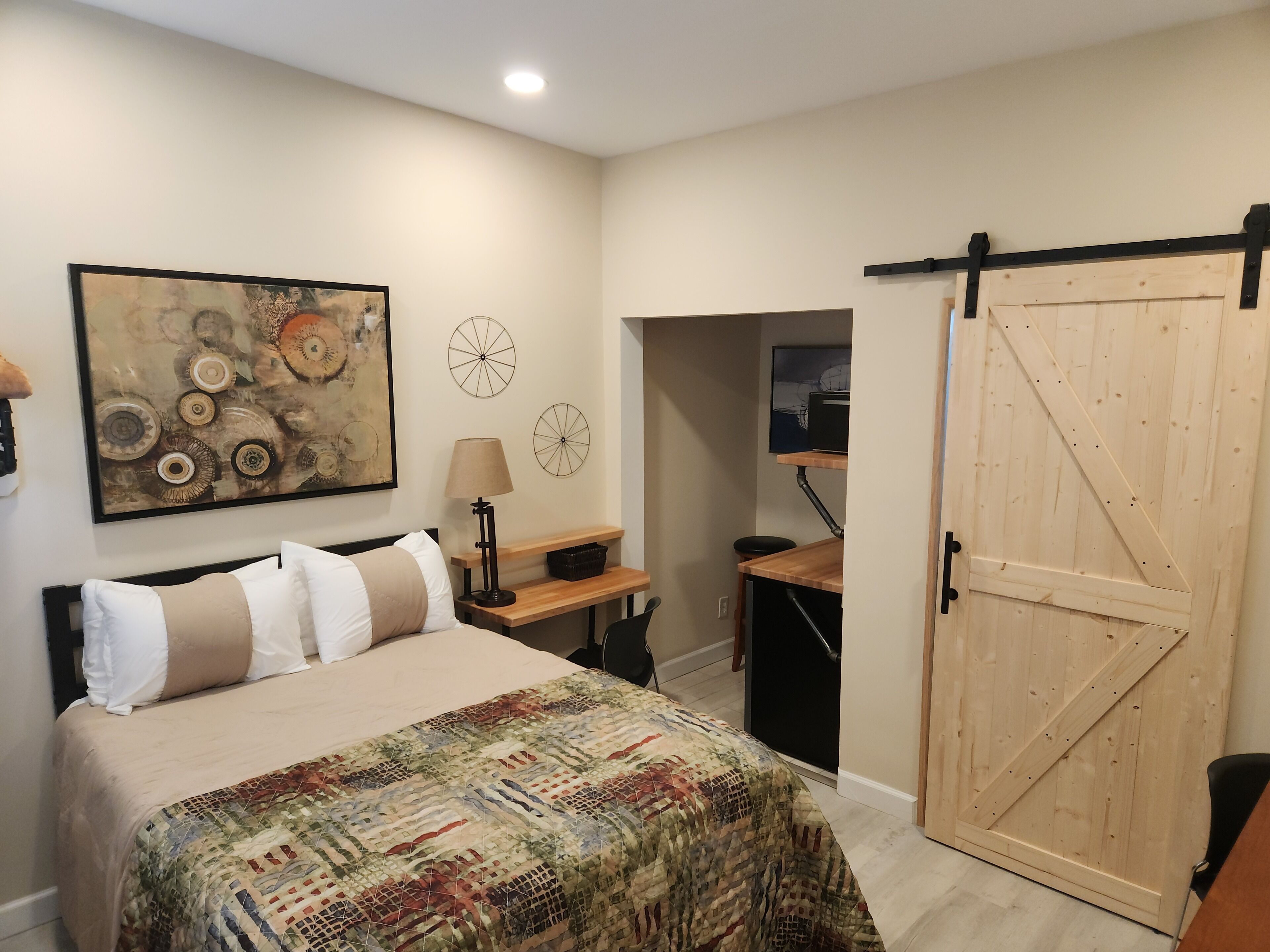 Premium bedding, free WiFi, bed sheets