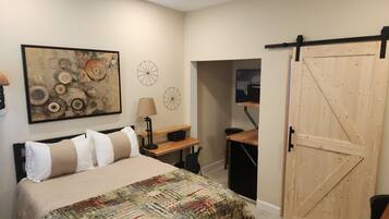 Premium bedding, free WiFi, bed sheets