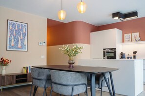 Dining - Luxury apt with 2 terraces close to the beach (Oostende)