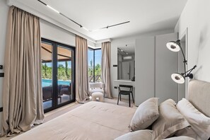3 bedrooms, WiFi, bed sheets - Villa Flores beautiful modern equiped holiday home with private pool for 6 guests (Frata)
