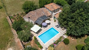 Exterior - Villa Karim with private pool and BBQ near Poreč for 6+2 people. Pet friendly. (Jehnici)