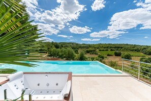 Pool - Bautifull Villa Zvonar for up to 8 guests with private pool and jacuzzi in the peaceful village of Rakotule. (Rakotule)