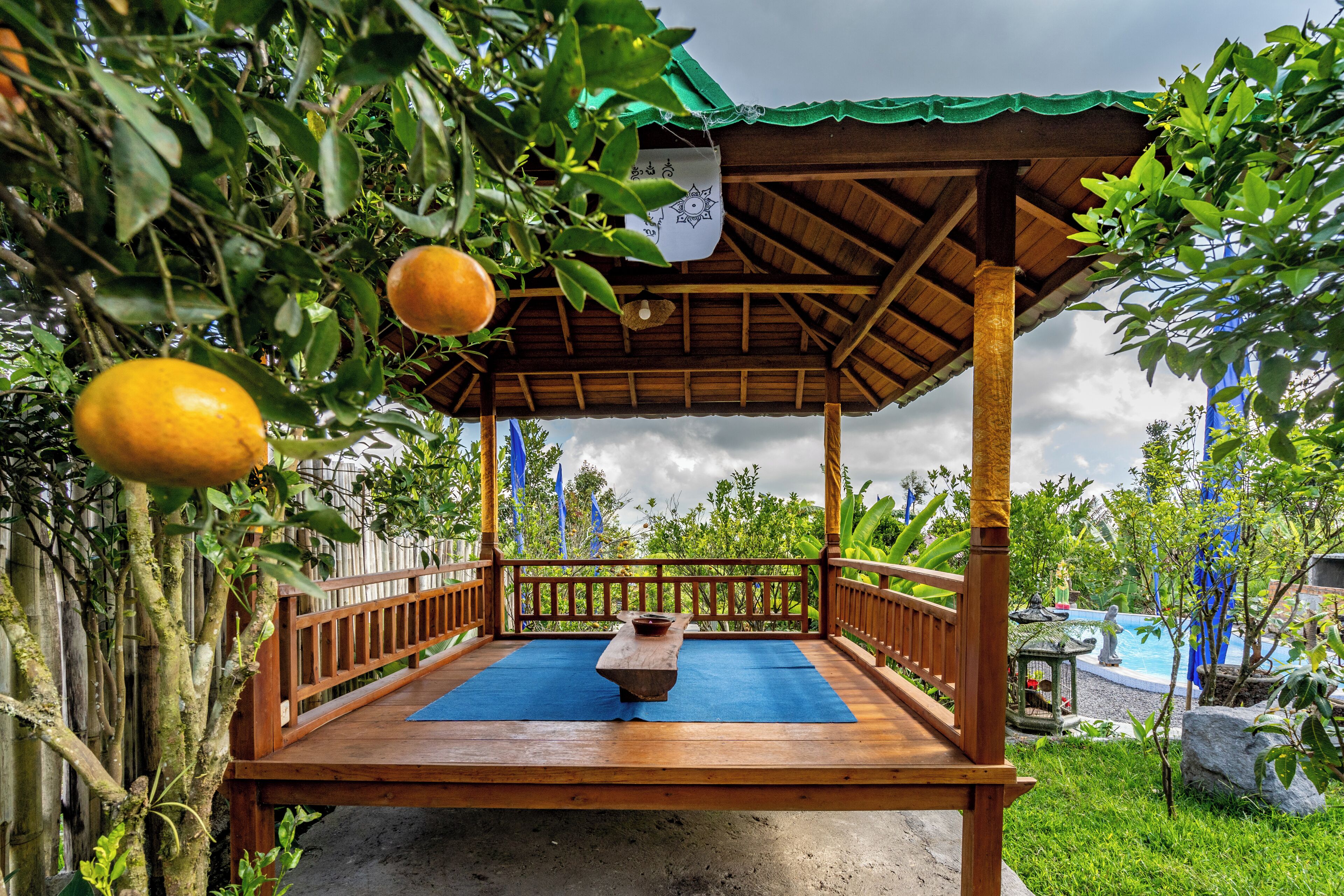 Enceinte de l’hébergement