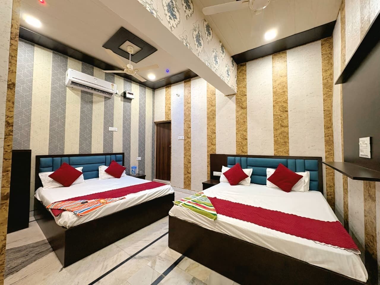 Habitación familiar | Escritorio, espacio para trabajar con un portátil, wifi gratis