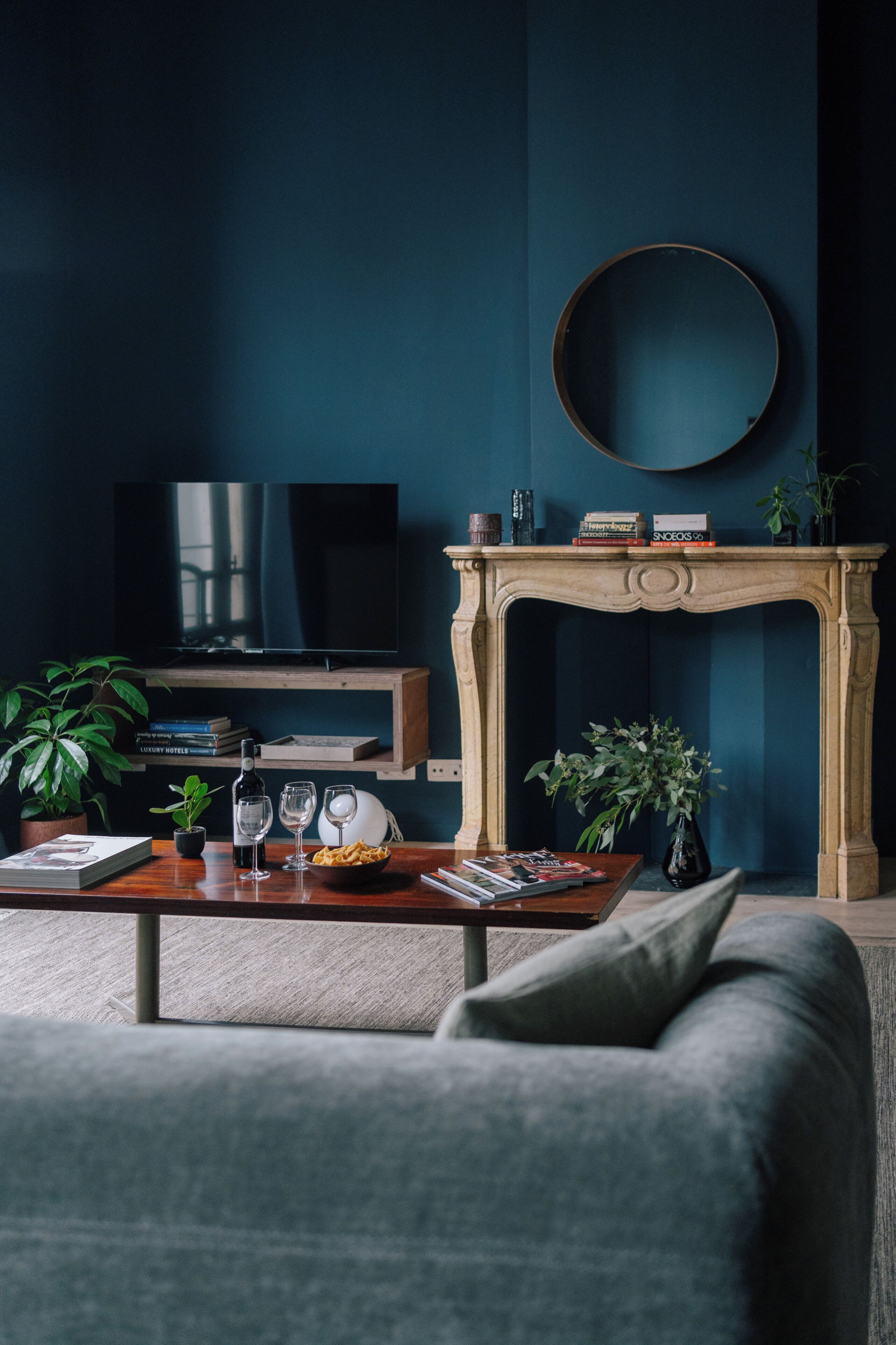 Superior-Apartment, 3 Schlafzimmer | Wohnbereich | 55-Zoll-Smart-TV mit Digitalempfang, Netflix, Streaming-Dienste