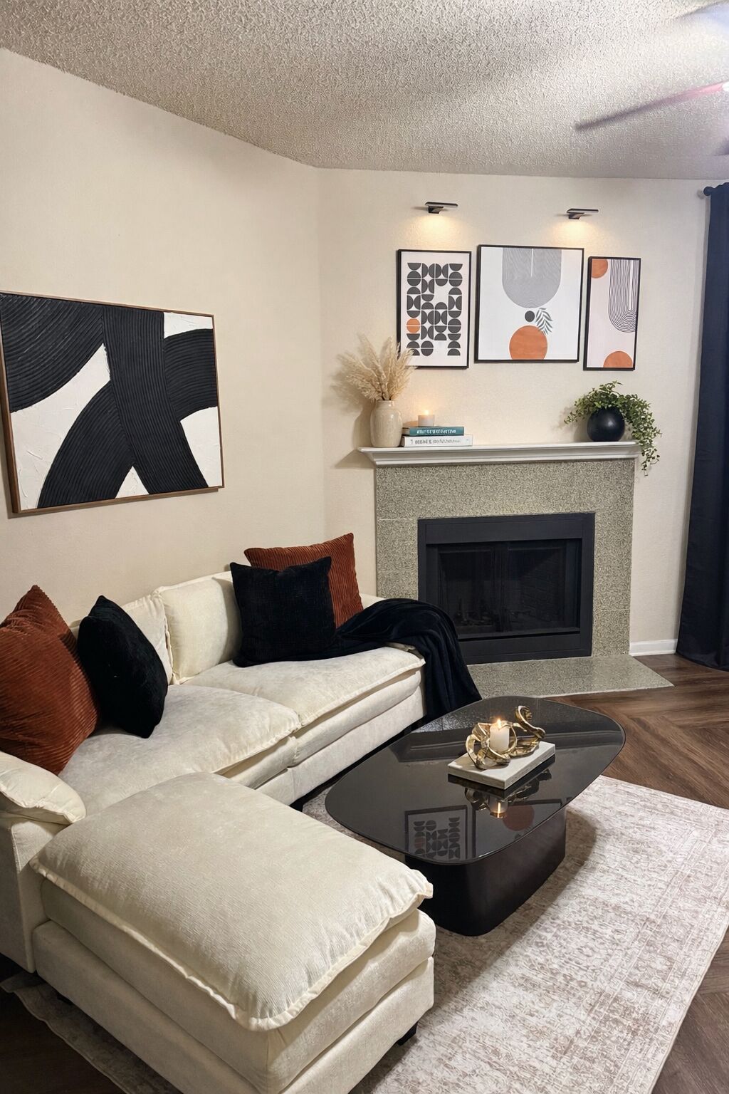 スマートテレビ、暖炉