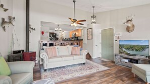 House, Multiple Beds, Patio (Honey Hole) | Living area - Honey Hole 3 Well Dock! (Camdenton)