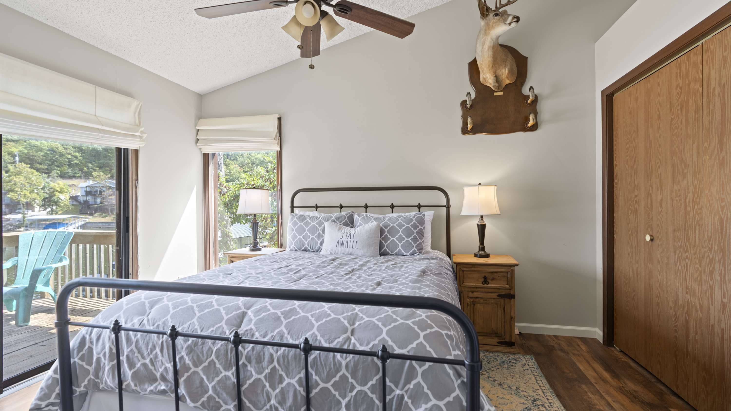 House, Multiple Beds, Patio (Honey Hole) | 2 bedrooms, individually decorated, individually furnished, bed sheets