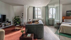 Superior Apart Daire, Şehir Manzaralı | Oturma alanı