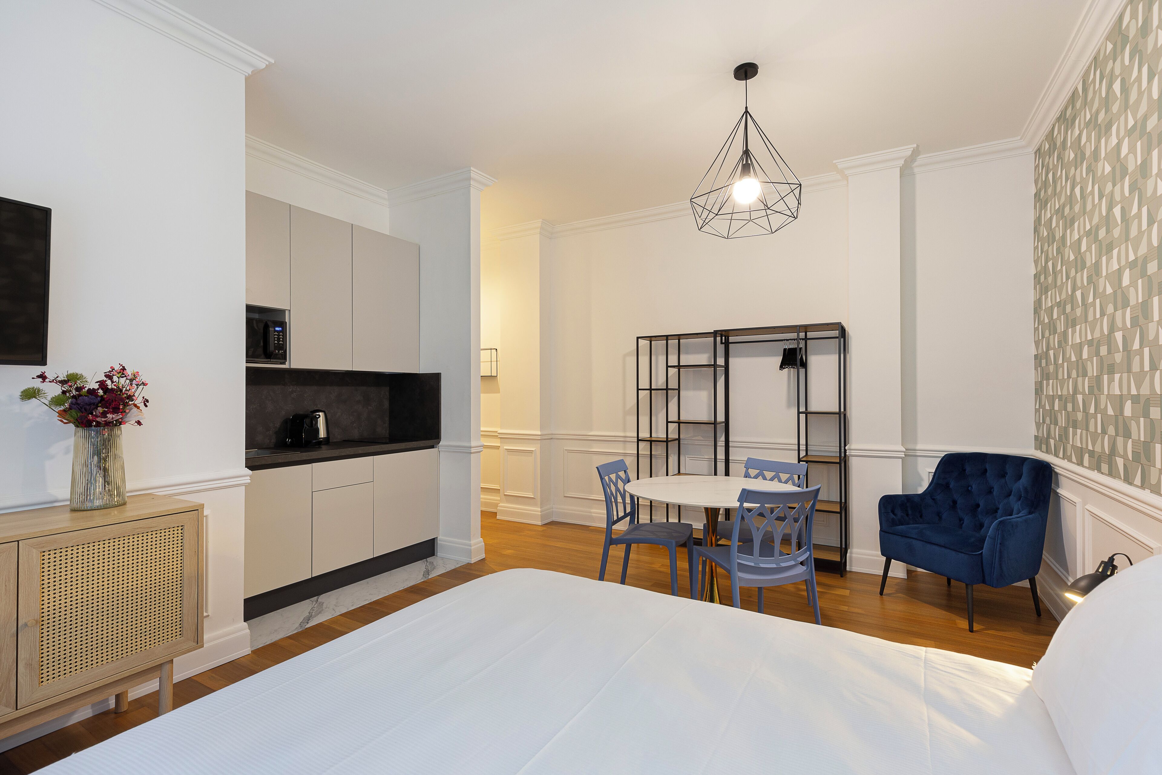 1 chambre, lit de bébé portatif, Wi-Fi, literie fournie