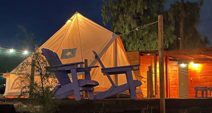 Magical night at Glamping Rincón de Lavanda