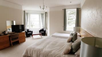 Skrivebord, skrivebord for bærbar PC og wi-fi (inkludert)