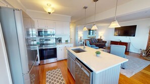 Fridge, microwave, oven, dishwasher - NEW! Summit 308B - Brigham Three Bedroom Condo (Snowshoe)