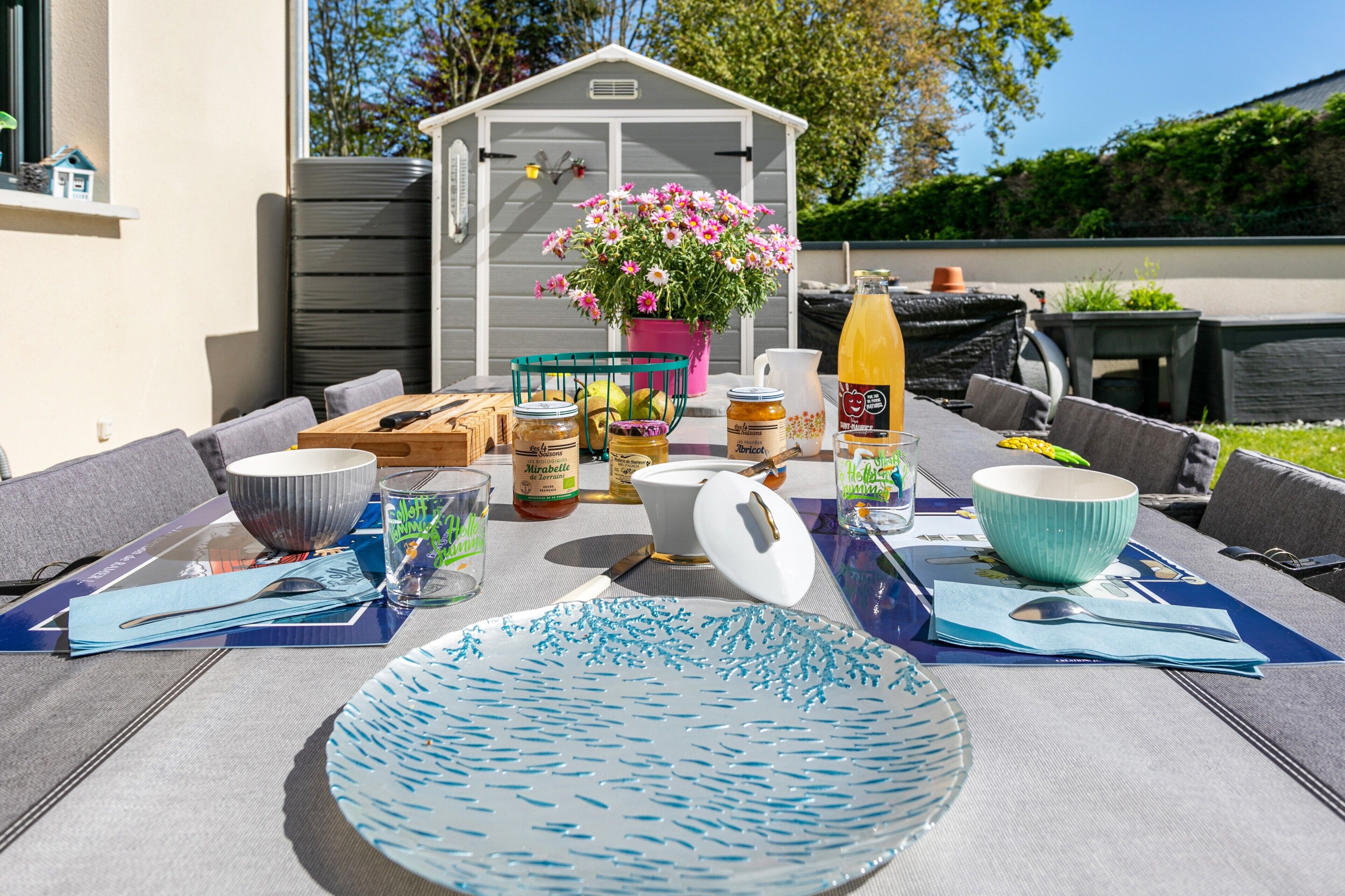 Opções para refeição ao ar livre