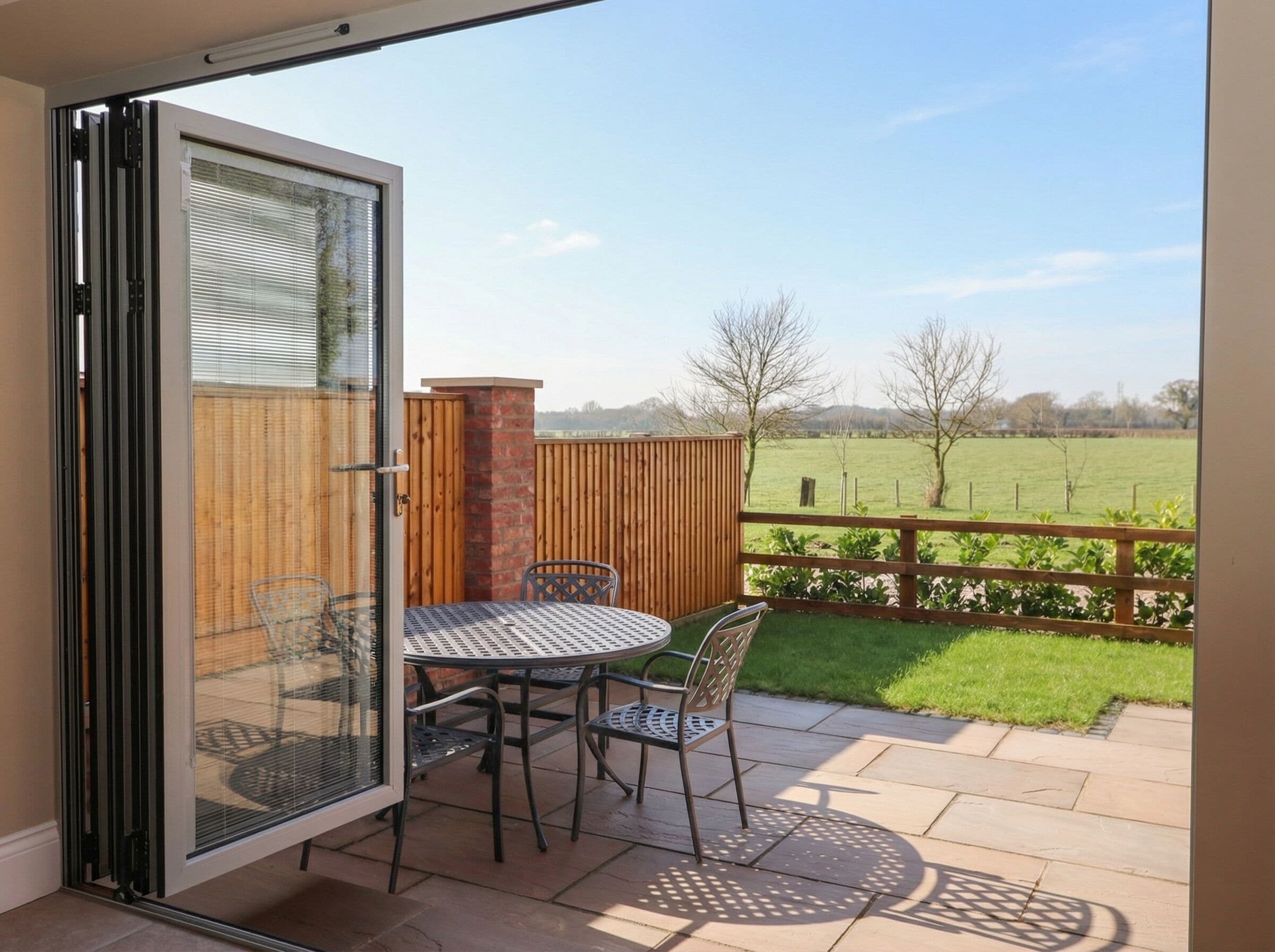 コテージ | 屋外ダイニングエリア