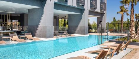 Seasonal outdoor pool